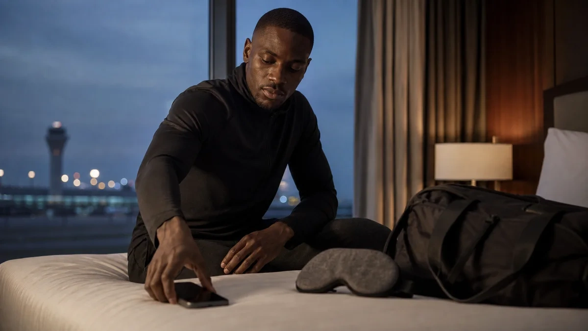 Athletes need a sleep plan before long-distance travel
