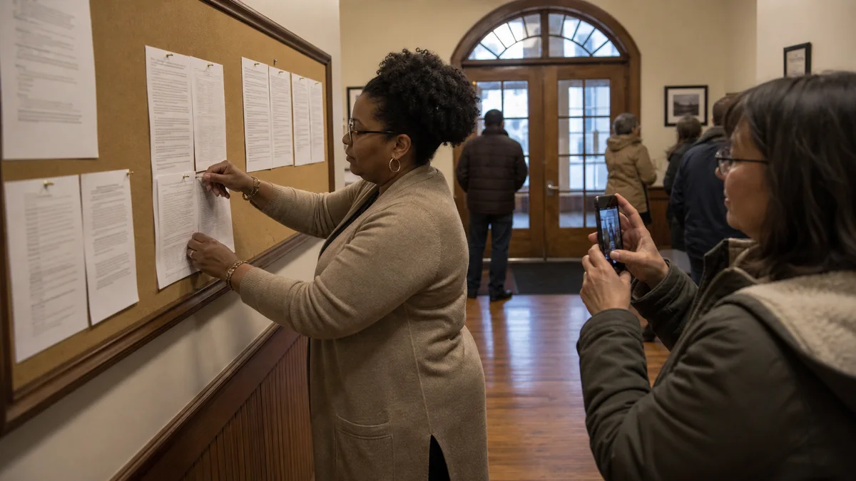 Local public meetings need accessible records after the room empties