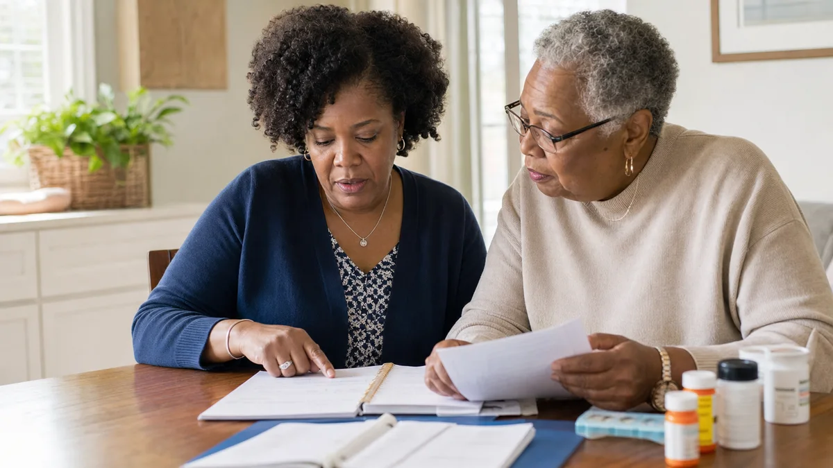 A family preventive-care record makes checkups easier to plan